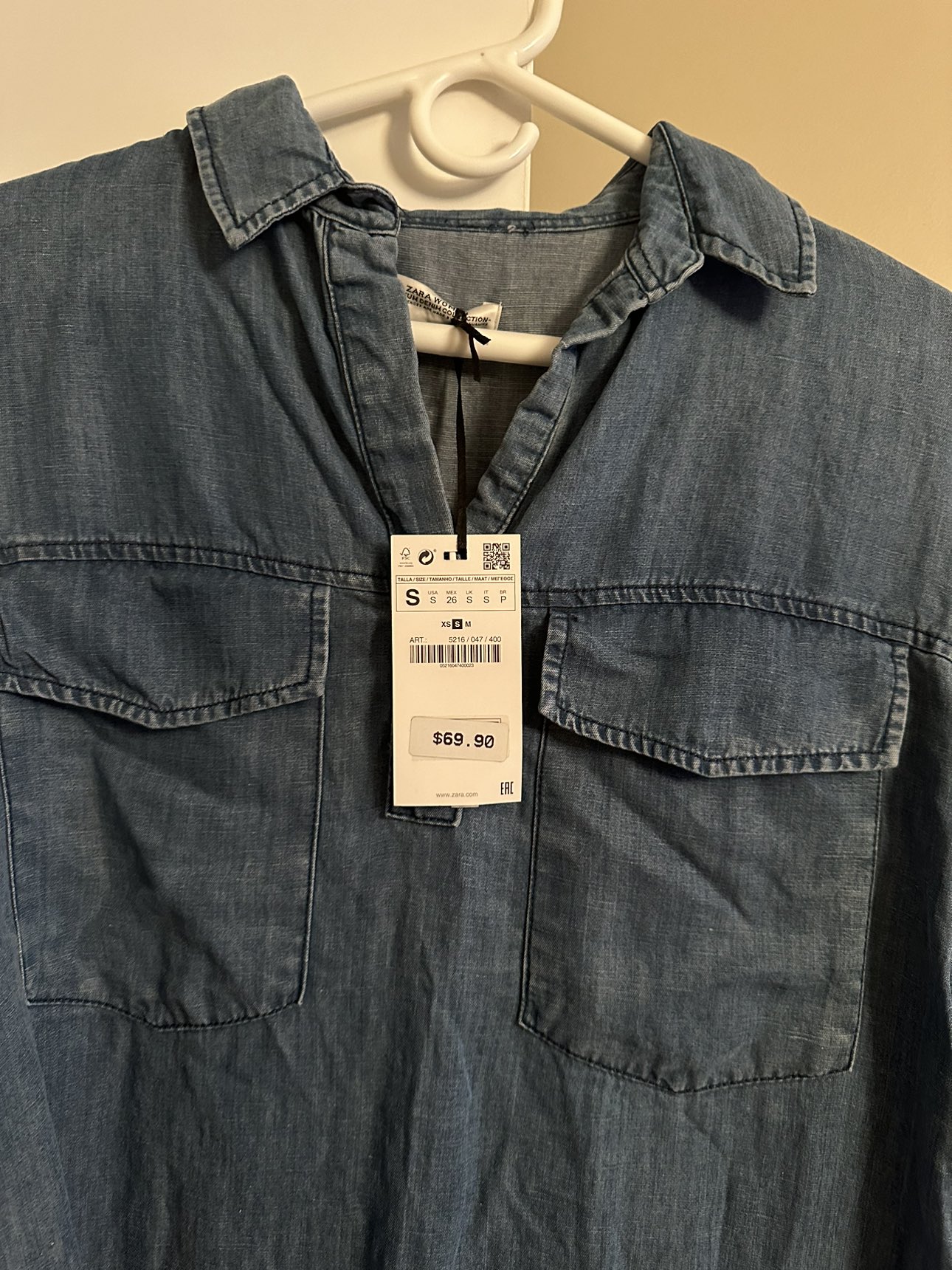 BNWT Zara Women’s Shirt image indicator(3)