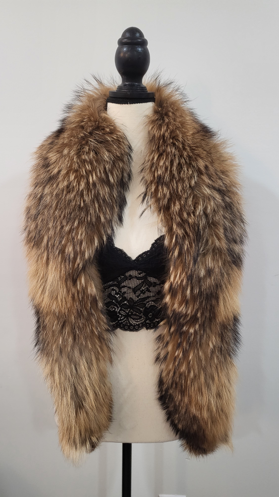 fur vest