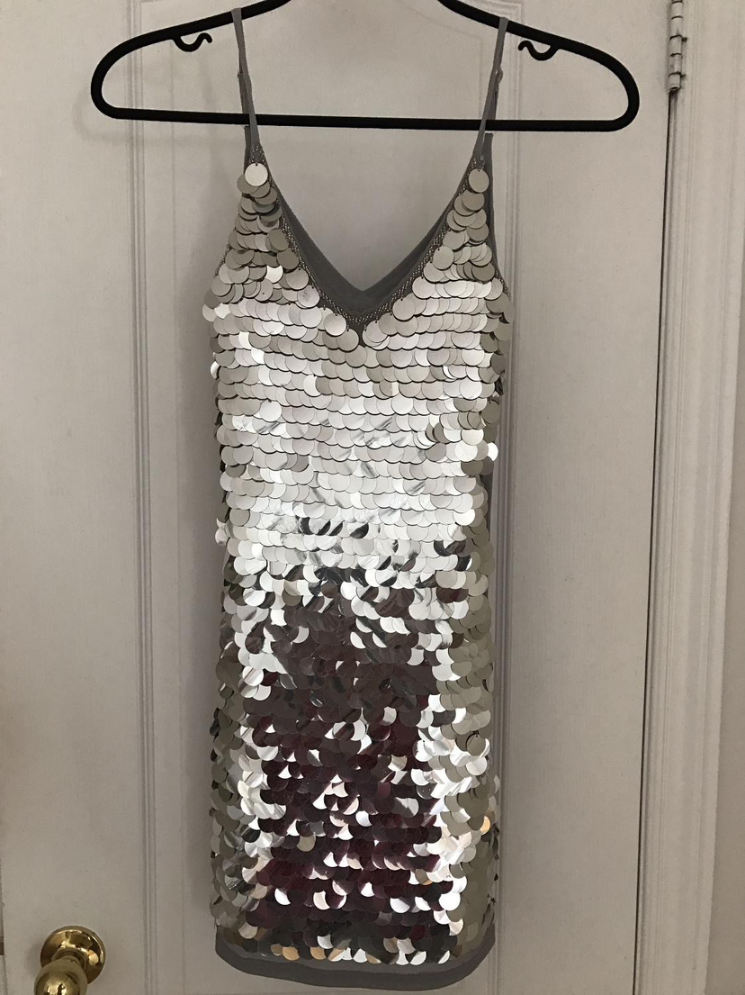 Sparkly Silver Dress