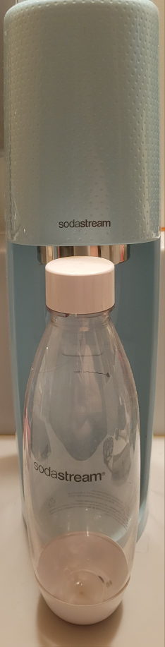 (PRICE REDUCED BY 50%)Blue SodaStream thumbnail