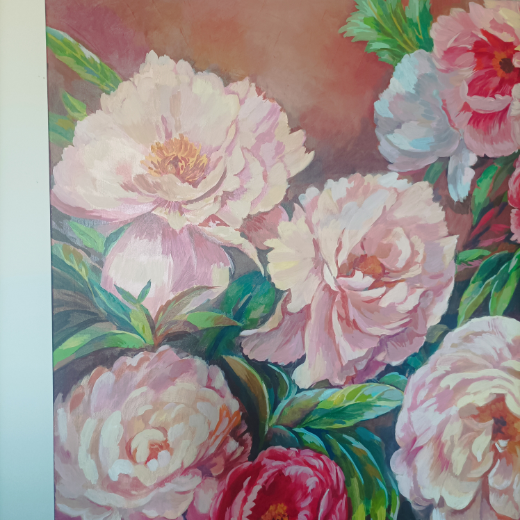 original oil painting 40 by 40 " image indicator(6)