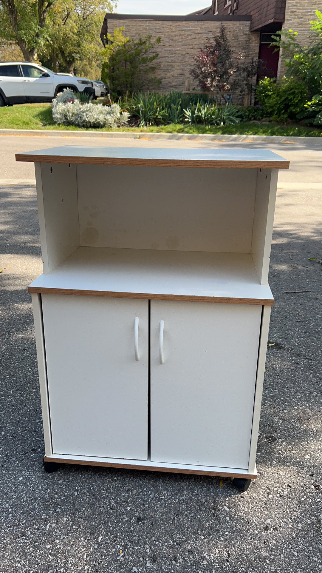 Microwave cabinet