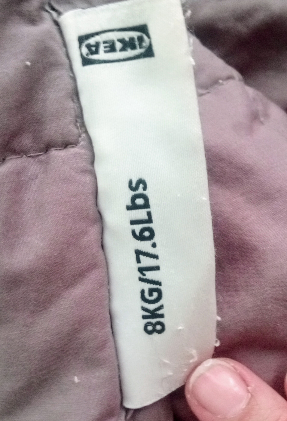 IKEA ODONVIDE Weighted Blanket - photo 3