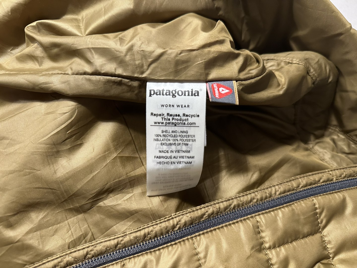 Men’s Patagonia Brown Nano Puff Jacket (Small) - photo 3