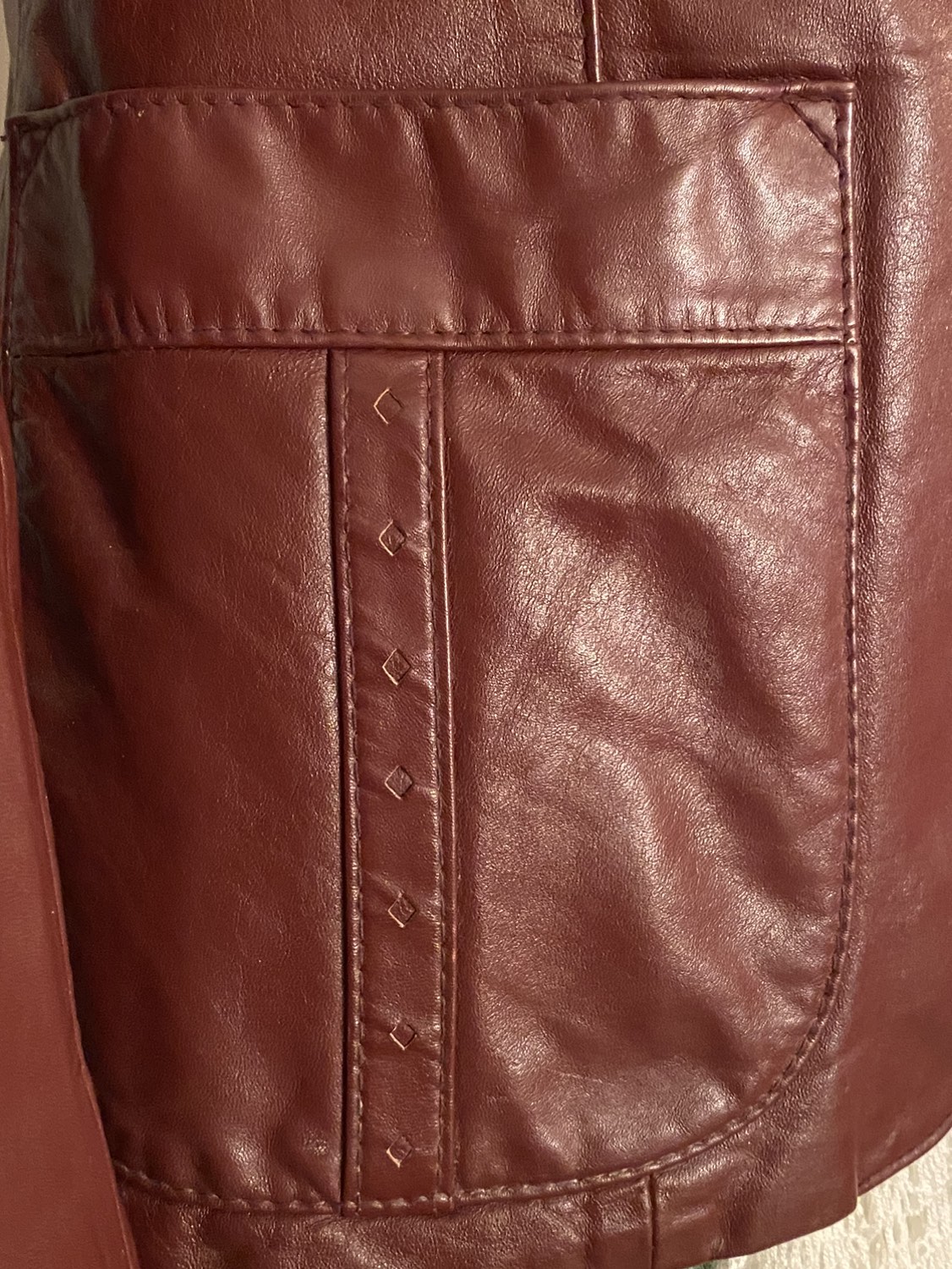 Vintage 1970’s Etienne Aigner Leather Jacket image indicator(4)