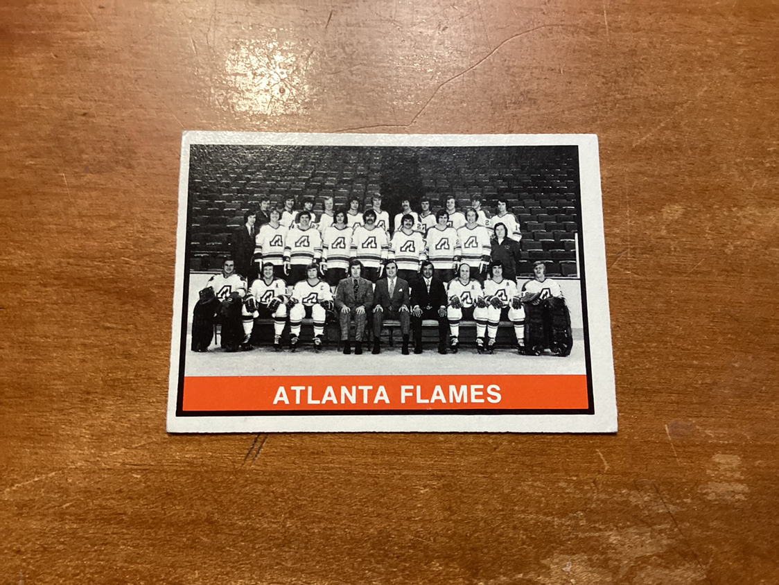 1974-75 O-PEE-CHEE ATLANTA FLAMES CHECKLIST Card 377 - photo 3