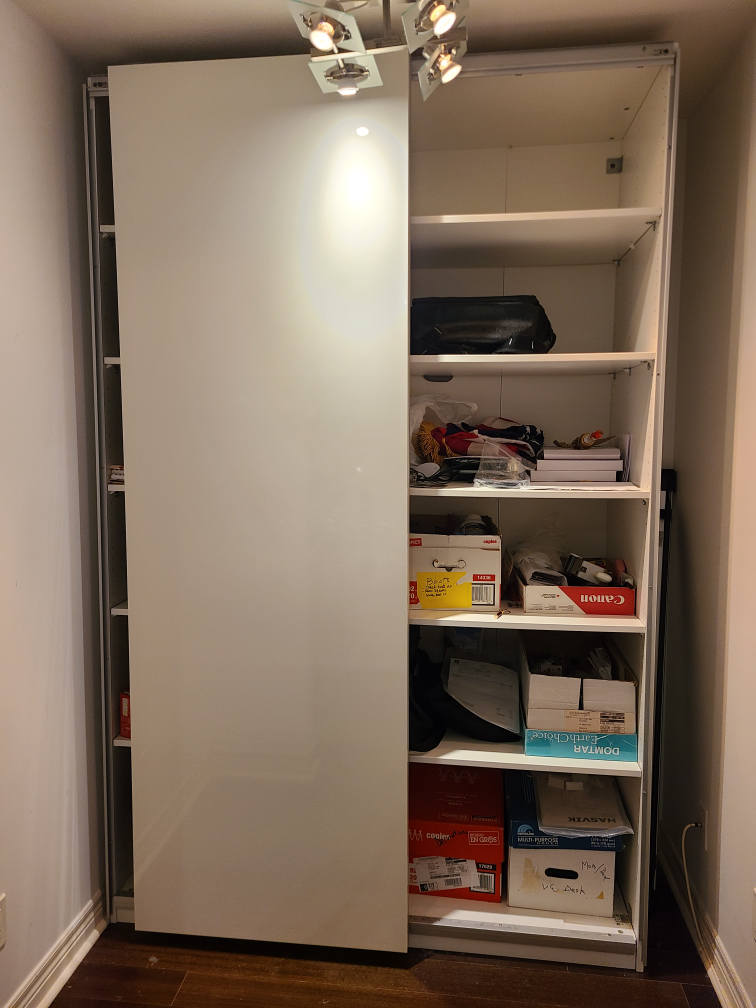 FREE: IKea Hasvik Wardrobe used for storage FREE