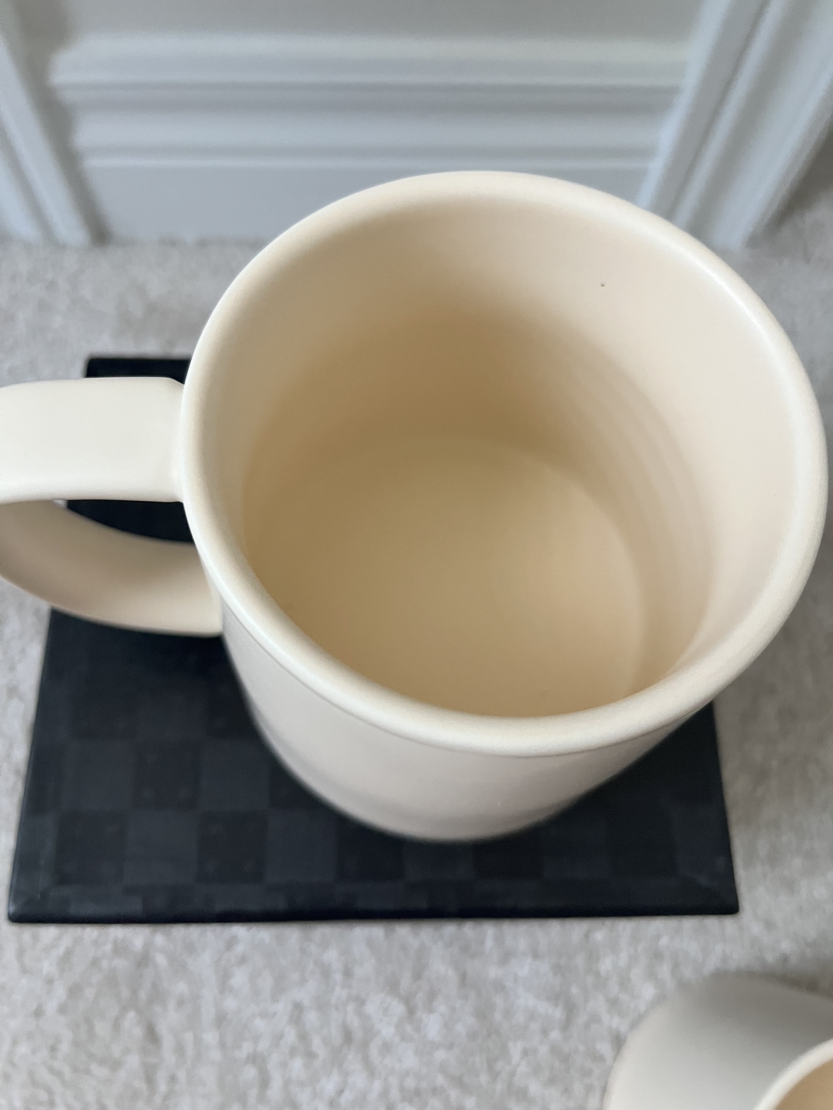 Brand New Tware Beige Porcelain Mugs x 2 image indicator(3)