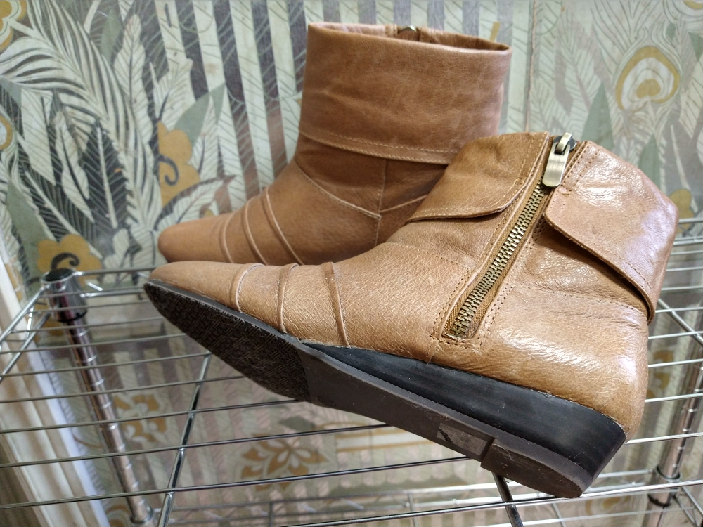 Genuine Leather Ankle Boots image indicator(3)