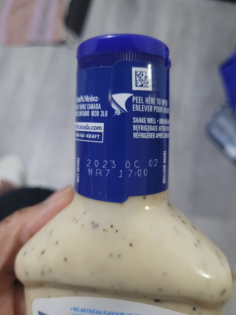 Kraft Creamy Ceasar*** see note image indicator(2)