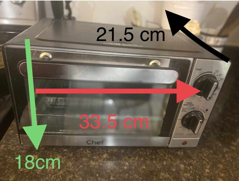 ❄️ kitchen item (Toaster oven Master Chef)