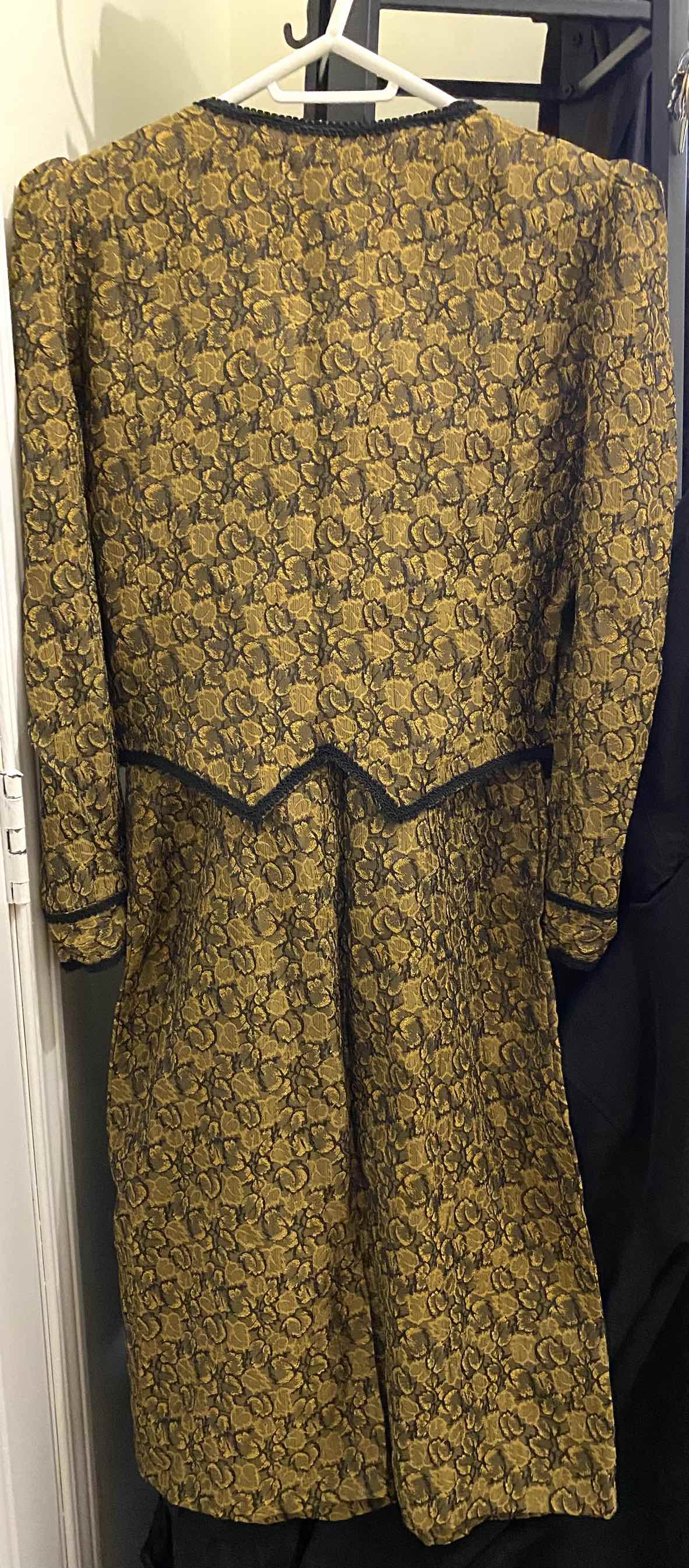 Rare 80s Vintage dress with bolero image indicator(2)