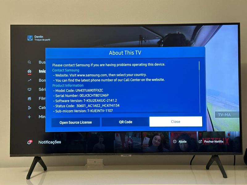 TV Samsung 4k 43" - photo 2