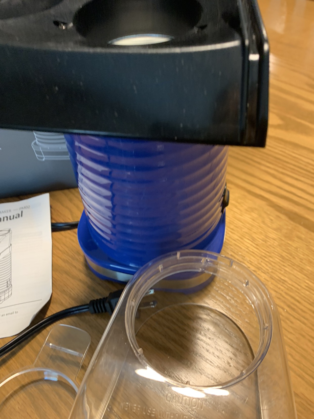 Hot air popcorn maker image indicator(5)