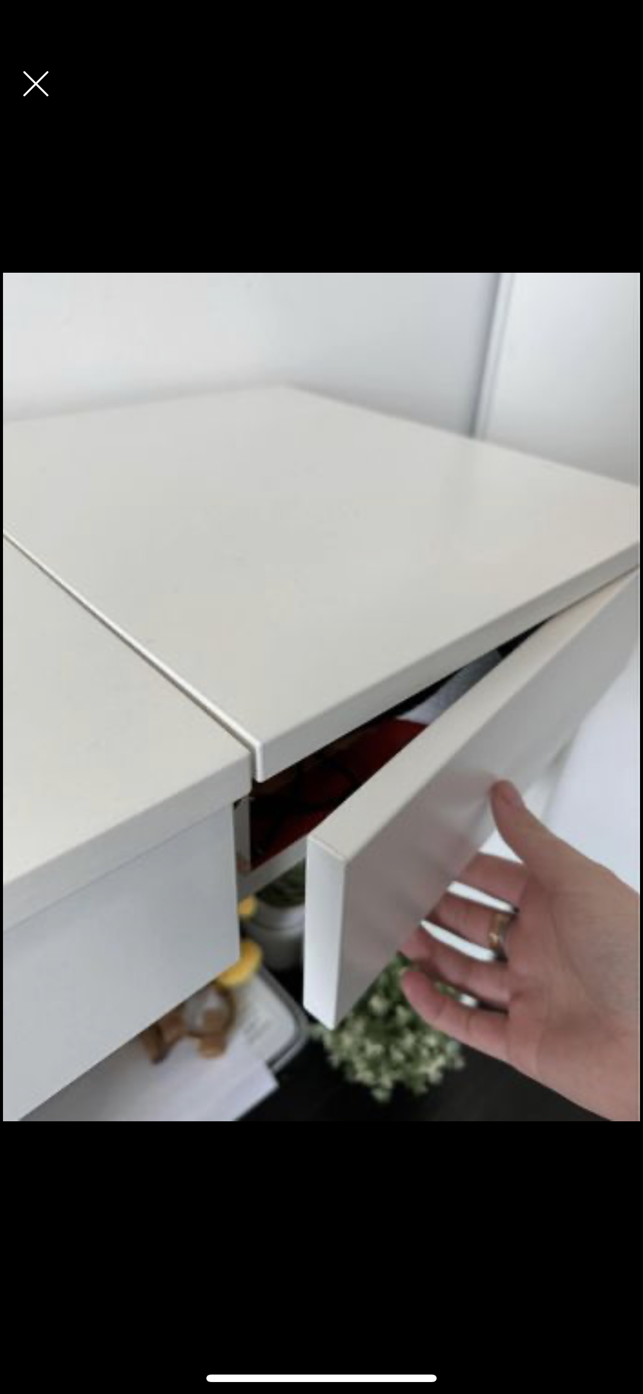 IKEA desk/ vanity - photo 5