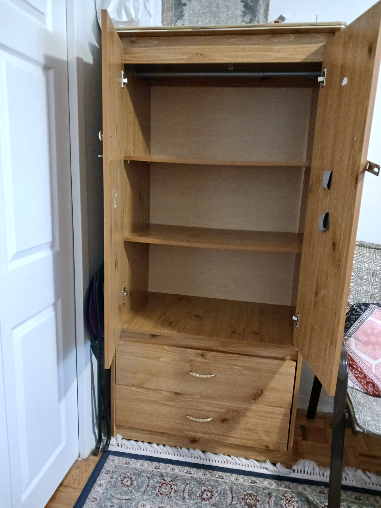 wooden wardrobe $170 image indicator(3)