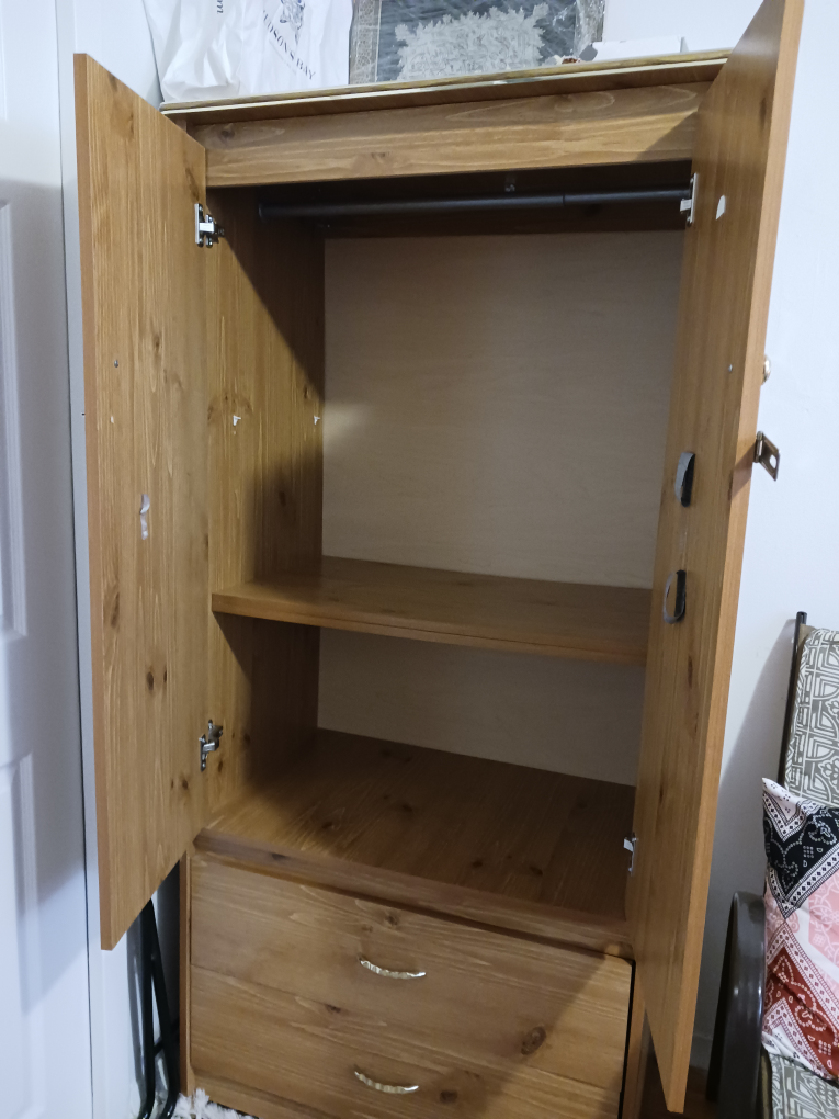 wooden wardrobe $170 image indicator(4)