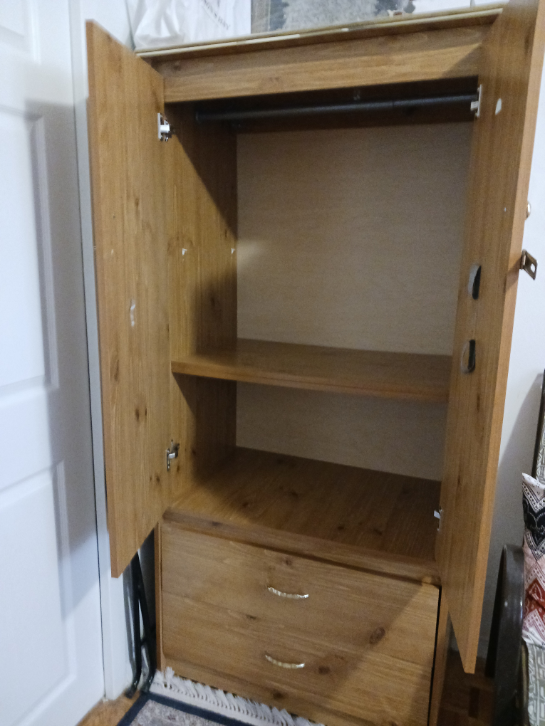 wooden wardrobe $170 image indicator(5)