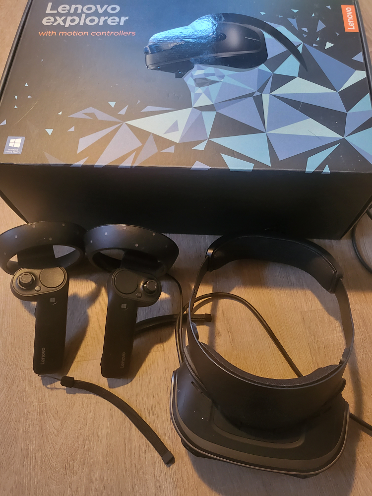 Lenovo Explorer Windows Mixed Reality VR Headset thumbnail