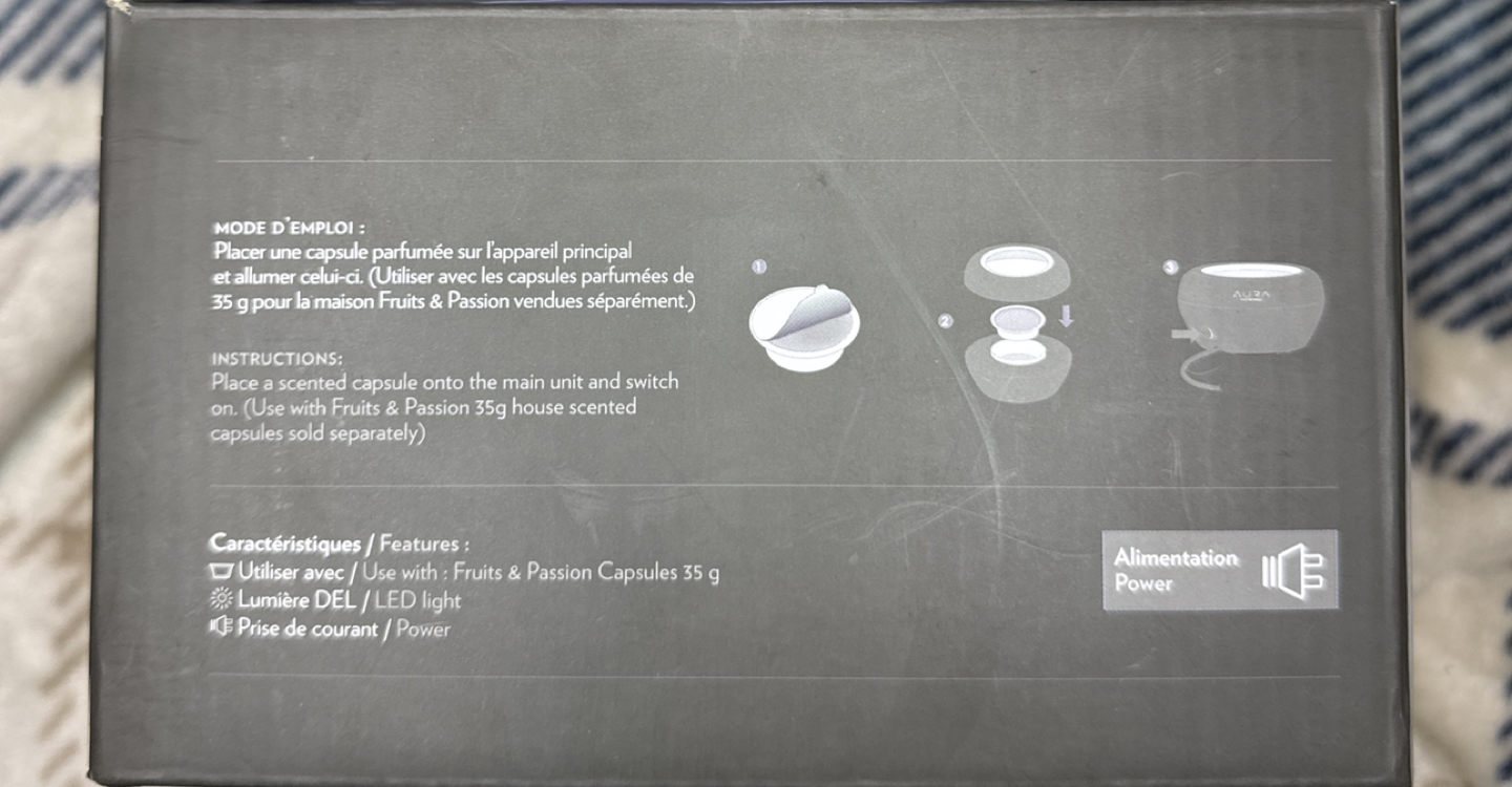 Aura fruits & passion home diffuser. image indicator(3)