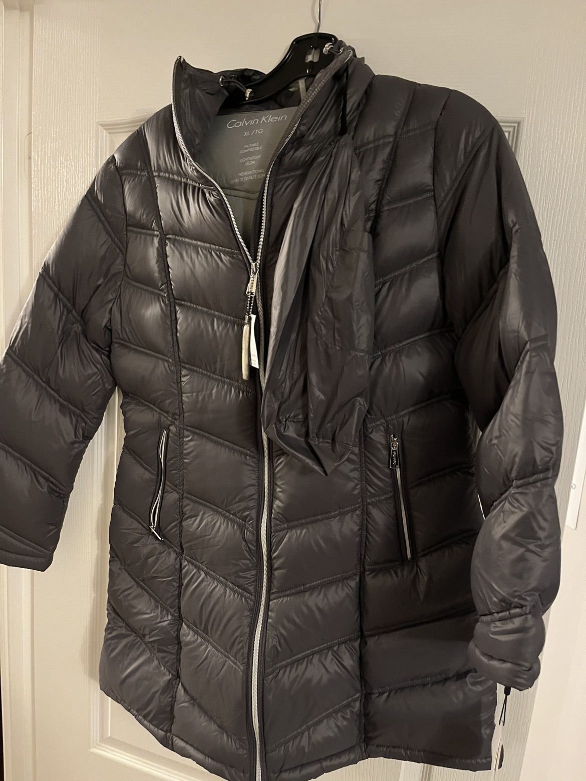 Brand new grey Calvin Klein women’s jacket thumbnail
