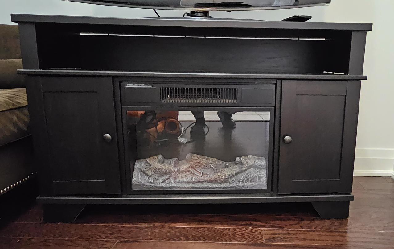 TV stand with Fireplace