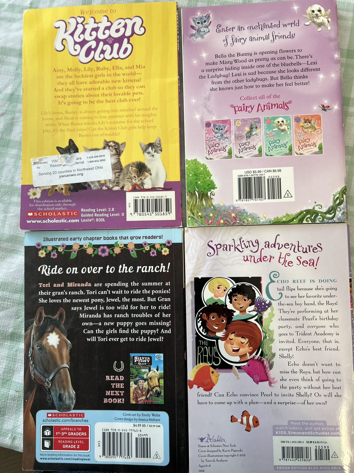 Tween books - pony, kittens, mermaid - photo 3
