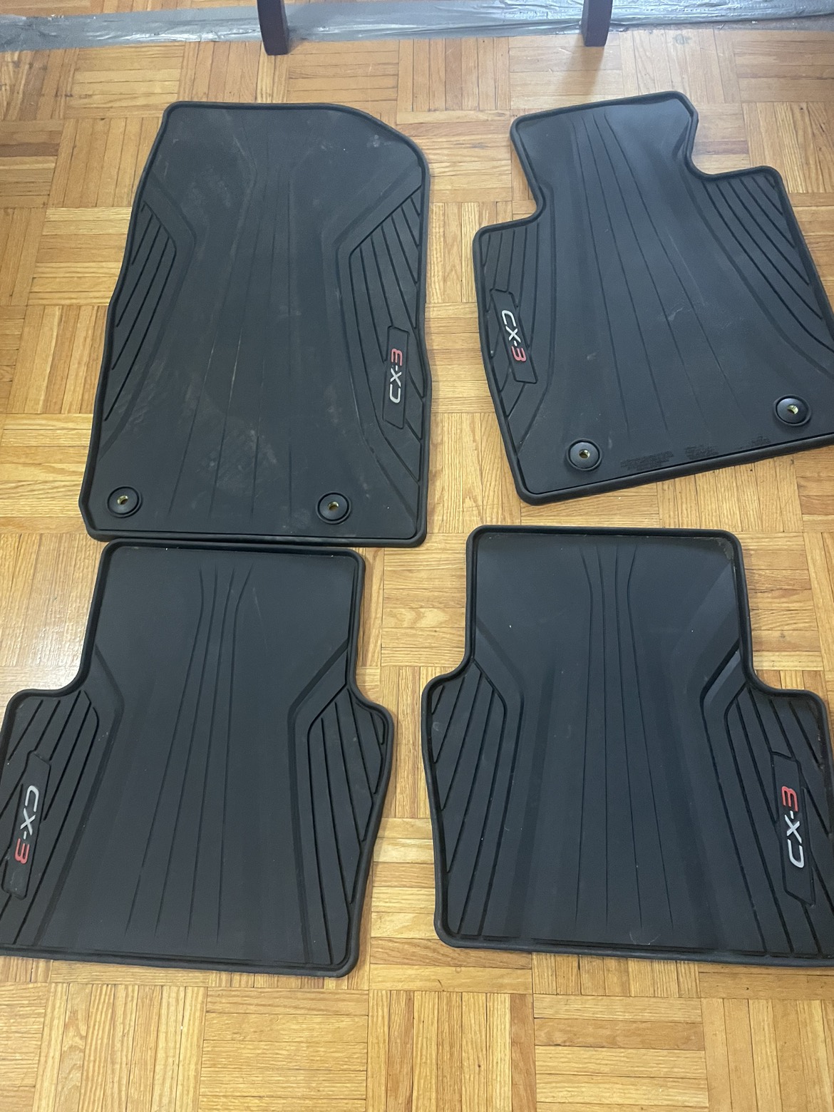 ORIGINAL WINTER FLOOR MATS FOR MAZDA CX-3