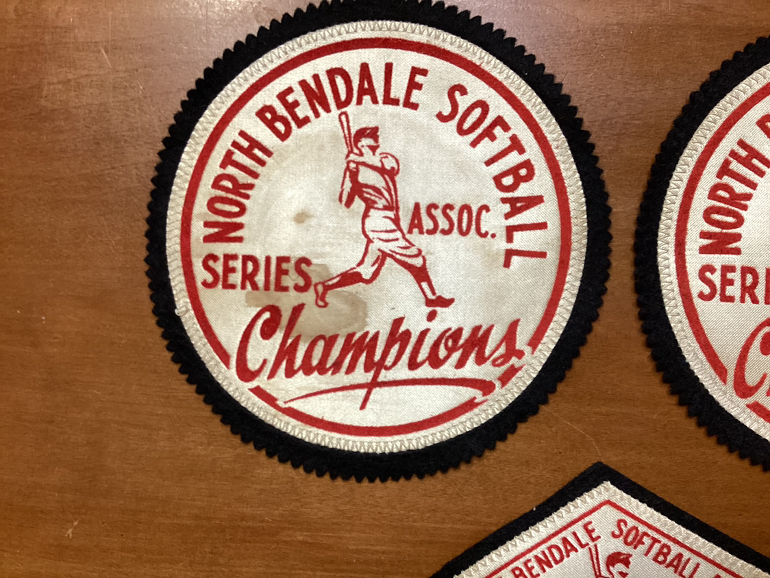 3. 1969 NORTH BENDALE SOFTBALL ASSOC. CHAMPS crests - photo 4