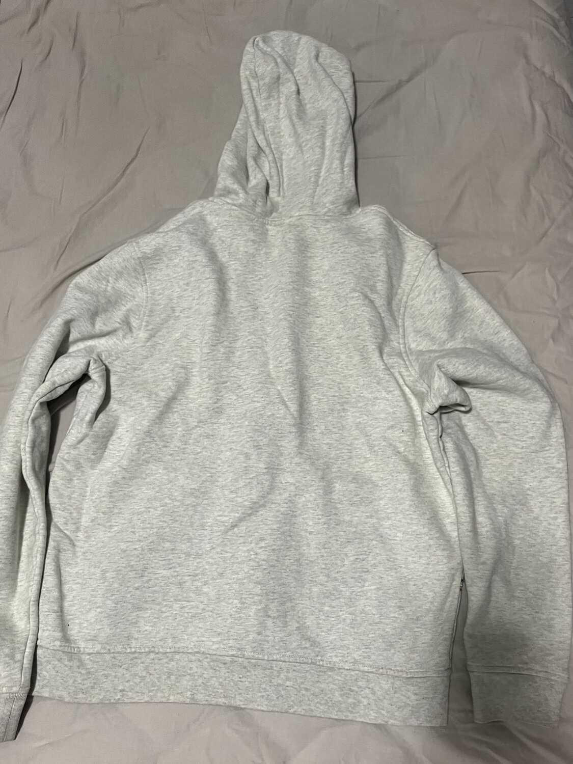 Men's Lacoste Sweater with Zipper Hood Drawstrings and Pockets - photo 2