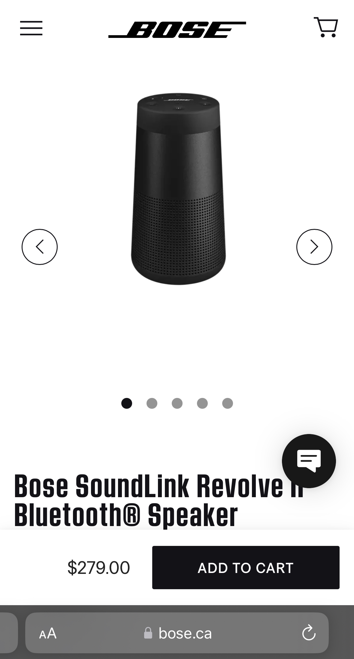 BOSE speaker SoundLink revolve image indicator(4)