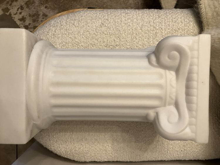 Vintage column pedestal plant stand image indicator(2)