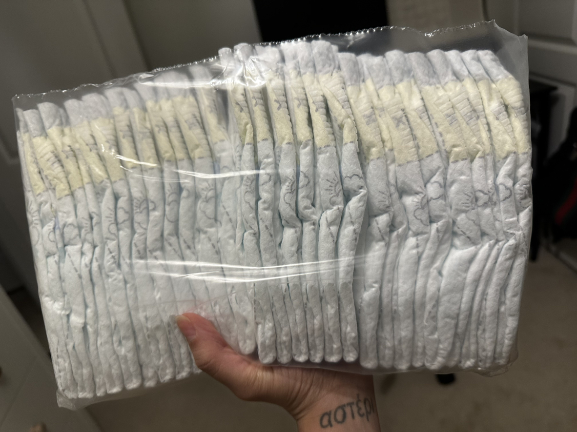 #freecycle pampers pure size 1