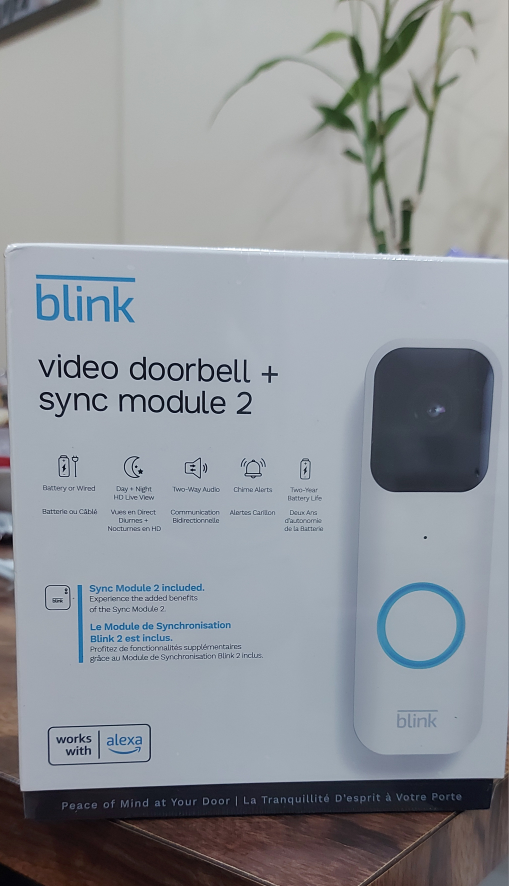 Blink Video Doorbell w/ Module 2