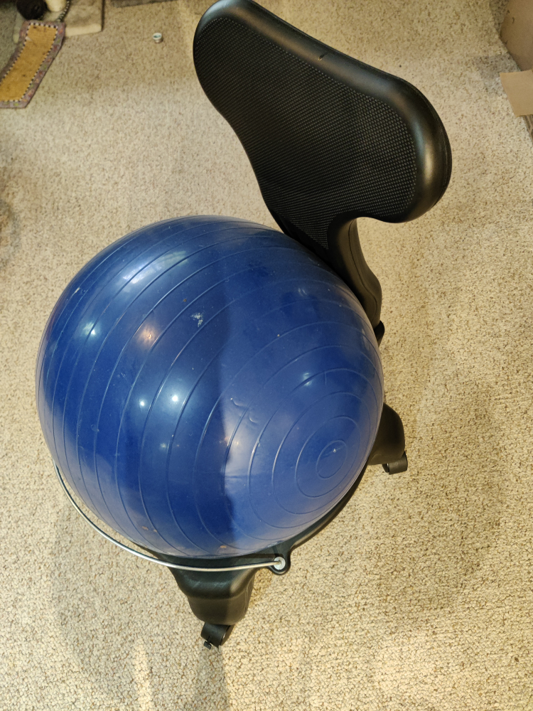 Ergonomic chair +1 🥕