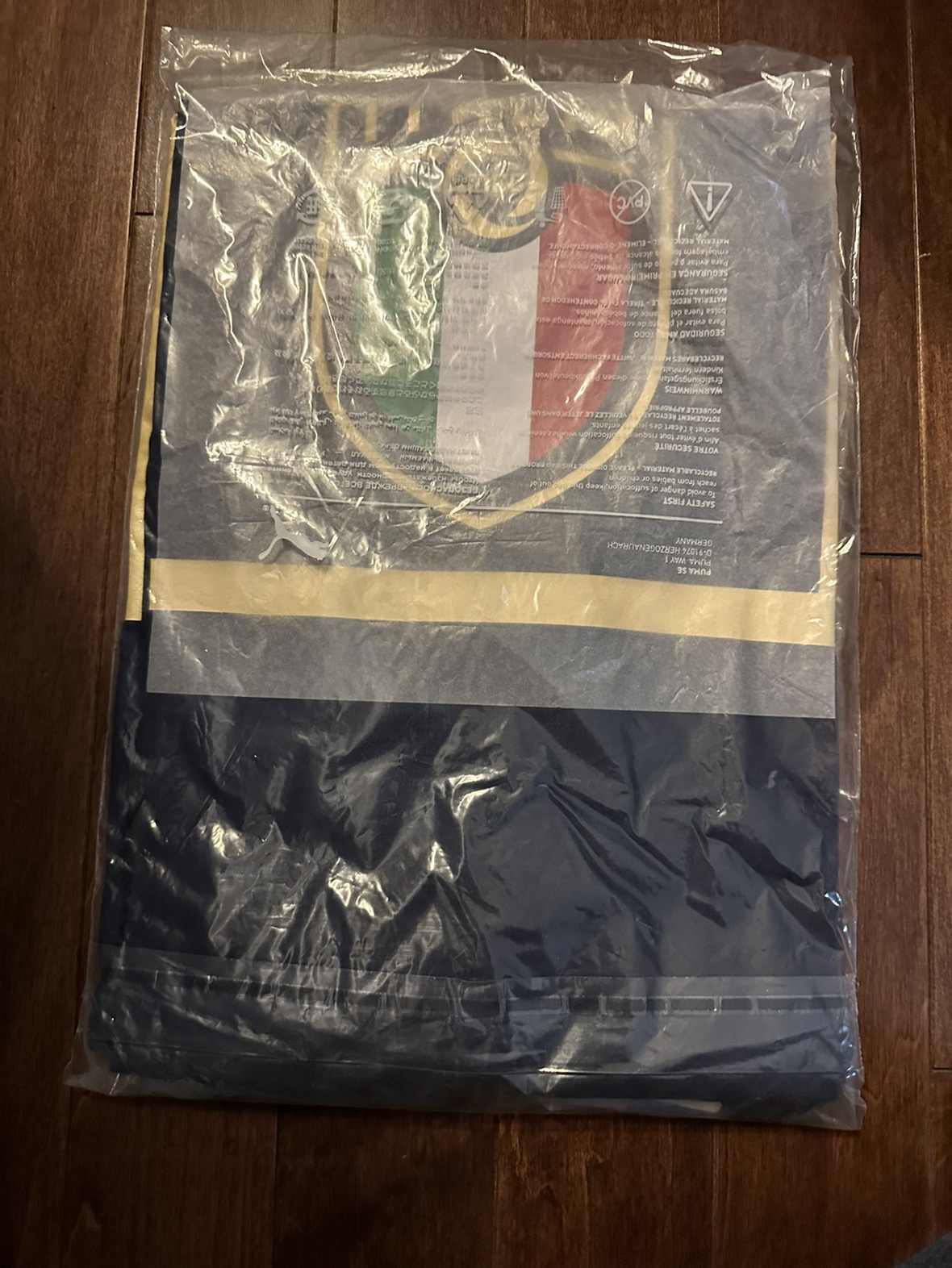 Men’s Puma Italia navy t-shirt XL image indicator(2)