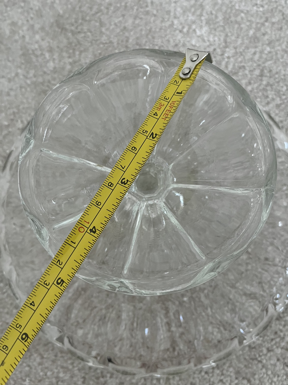 Glass cake stand image indicator(6)
