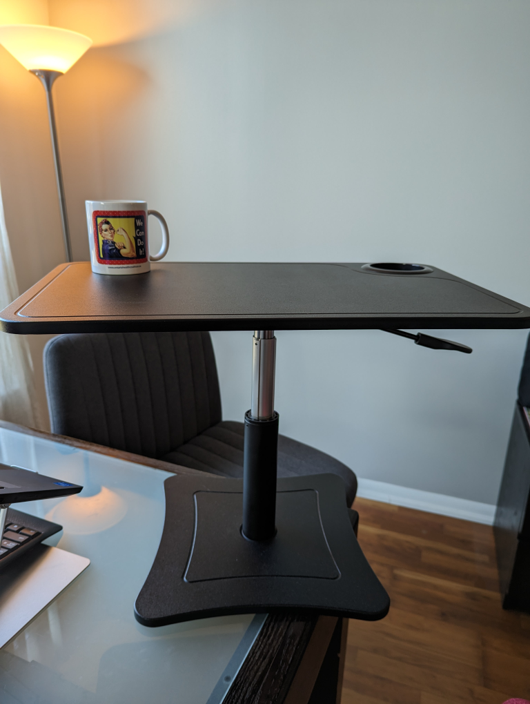 Portable standing desk thumbnail