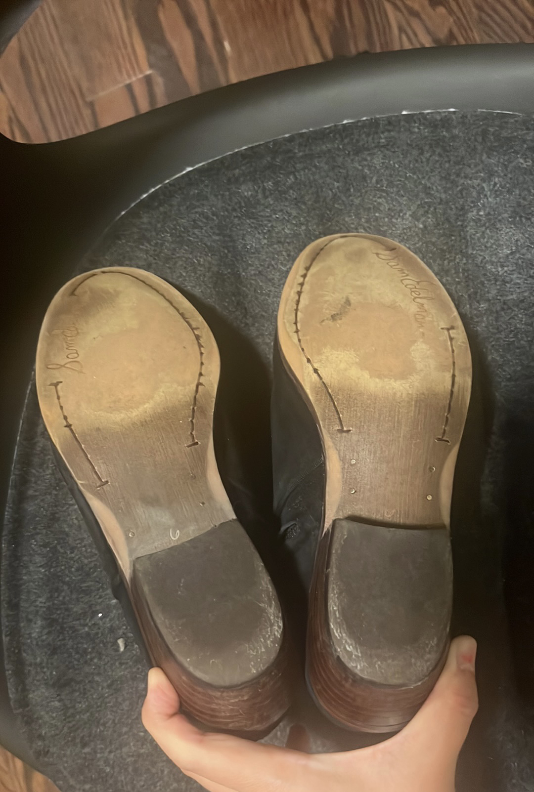 Sam Edelman suede ankle boots size 6 image indicator(3)