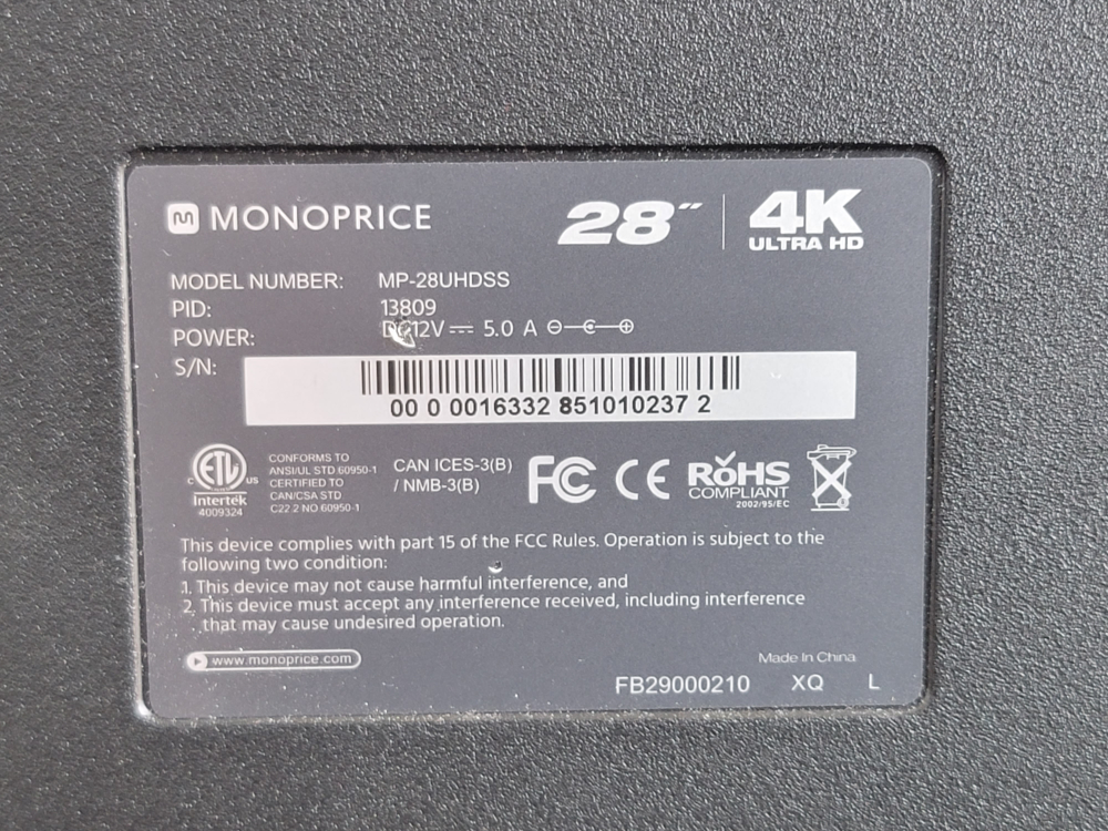 28" 4K UHD Monitor image indicator(2)