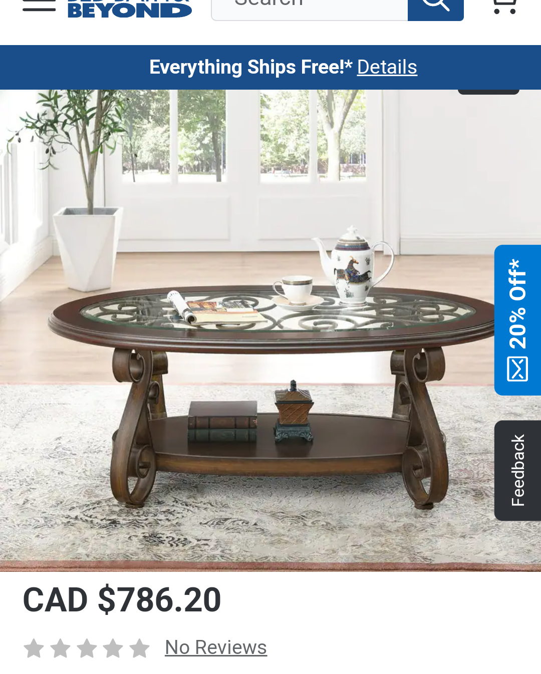 coffee table of 4
