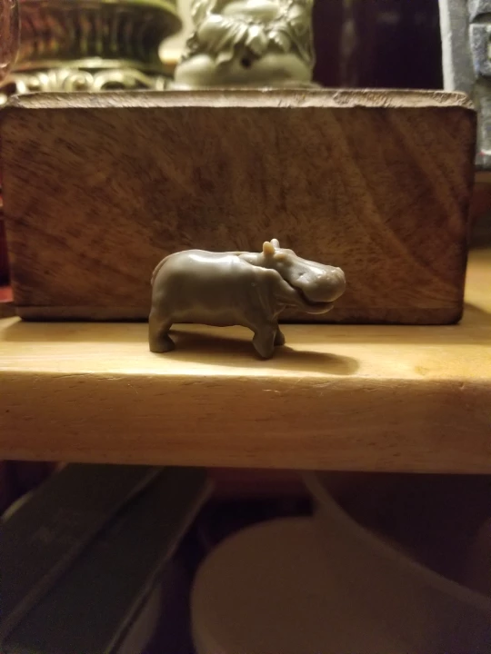 Tiny Hippo Toy #freecycle image indicator(2)