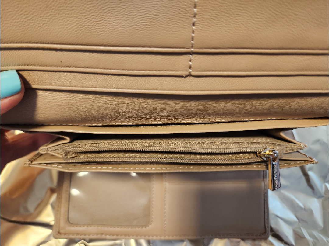 Marciano beige wallet 🎁 image indicator(4)