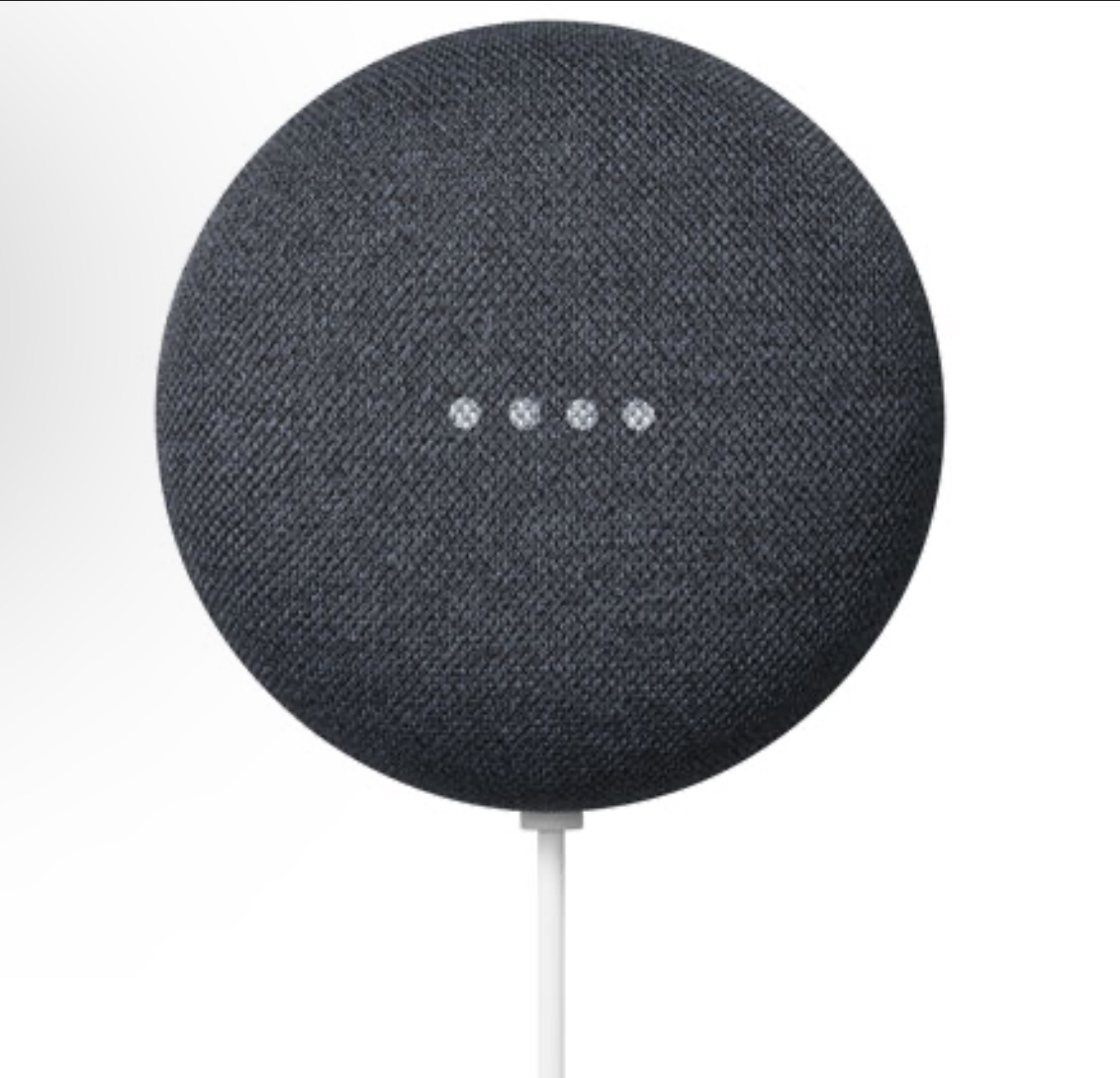 Google Nest Mini (2nd Generation) Smart Speaker in Black thumbnail