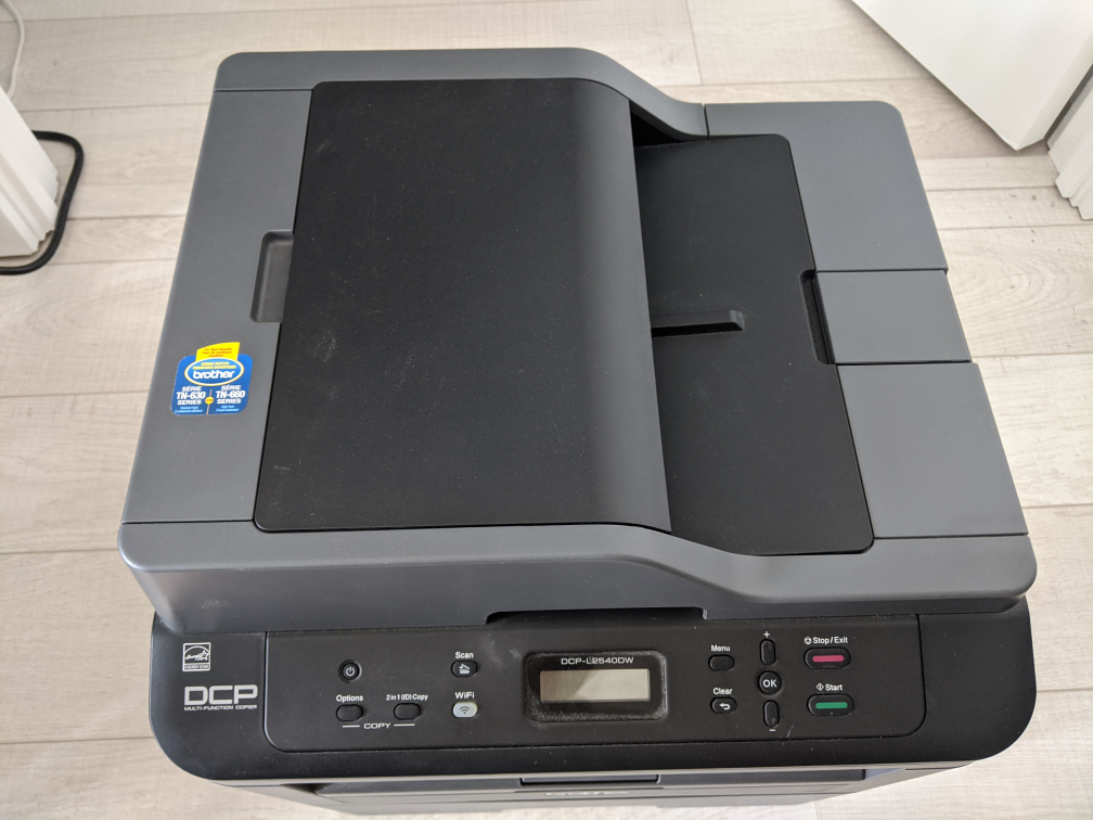 Brother DCP-L2540W Laser Wifi Printer and Scanner with new Toner thumbnail