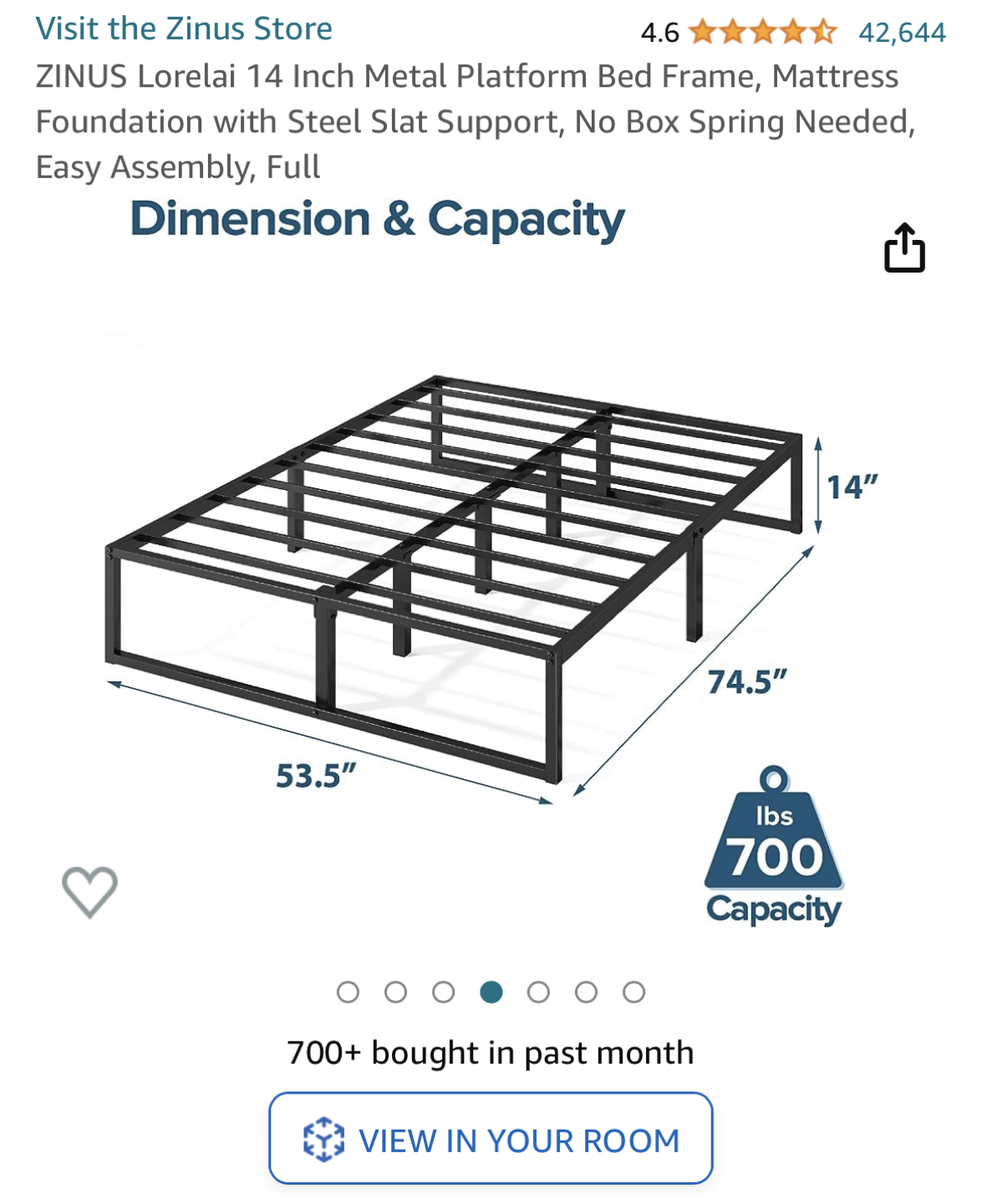 Full Size Bed Frame