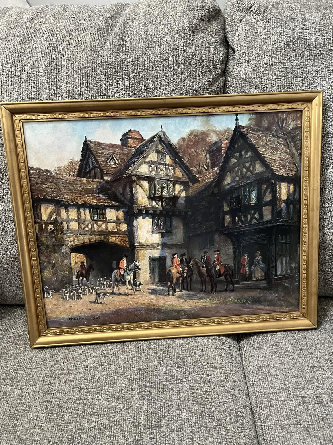 Olde times English Tudor prints - photo 3