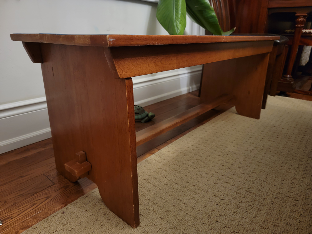 Wooden Bench - photo 2