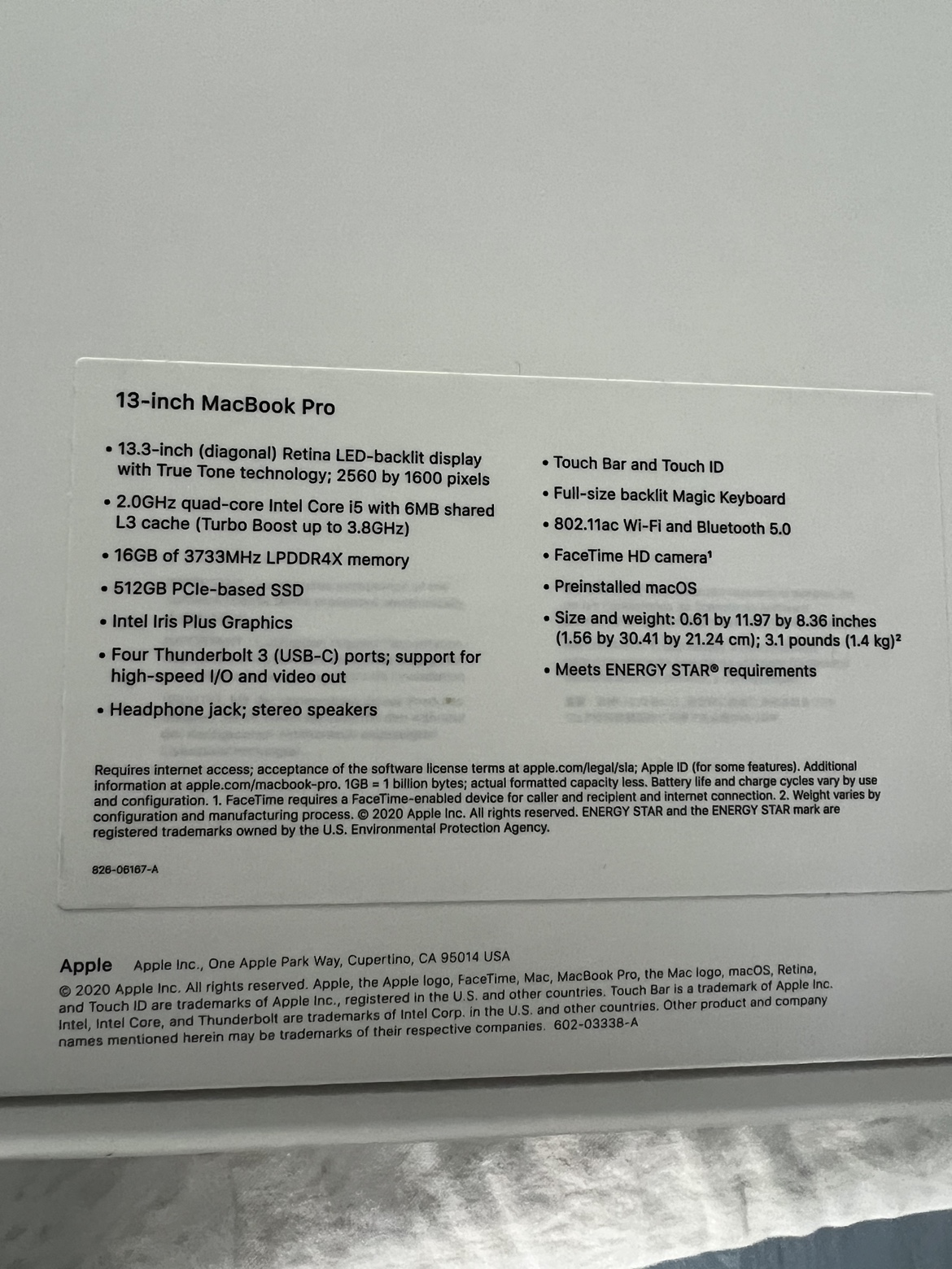 2020 13-inch MacBook Pro image indicator(8)