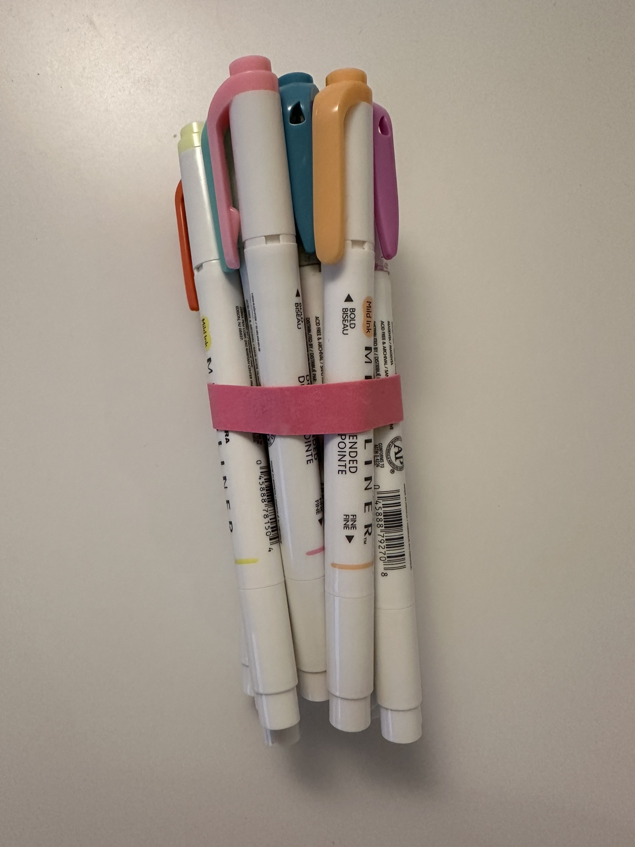 Zebra mildliners #freecycle
